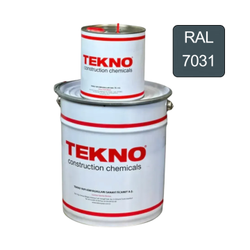 Эпоксидный наливной пол Teknobond 500 двухкомпонентный 20кг. (Ral 7031) (Текнобонд 500)